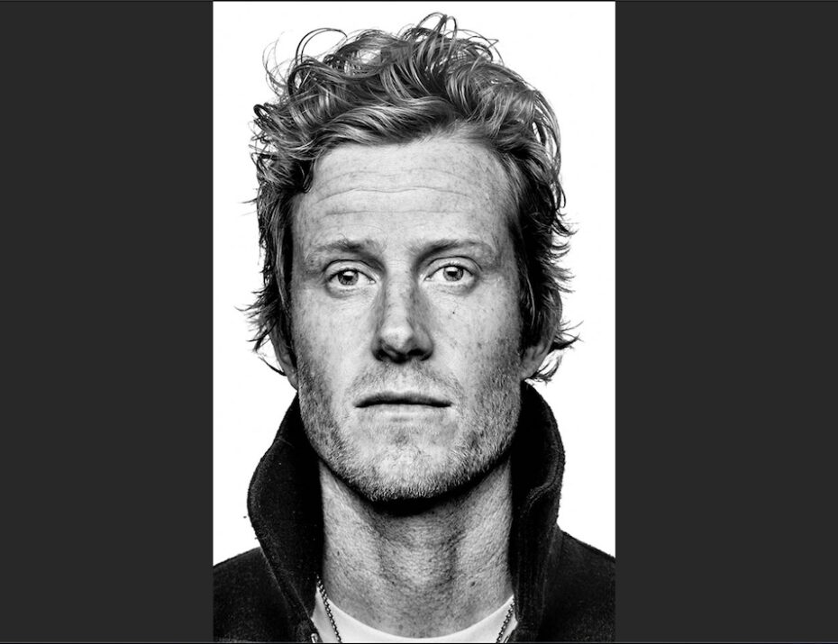 A black and white headshot photo of author Cory Richards.
