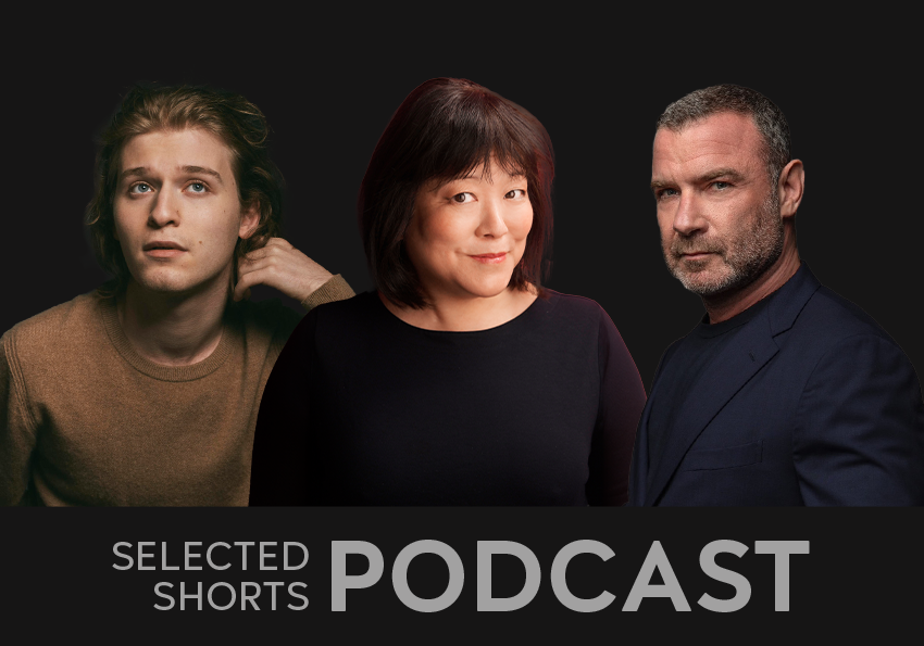 Fred Hechinger Liev Schreiber and Ann Harada Podcast Image 2425