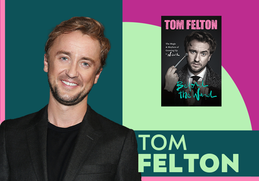Tom Felton Beyond the Wand Signed Book Harry Potter Wizard