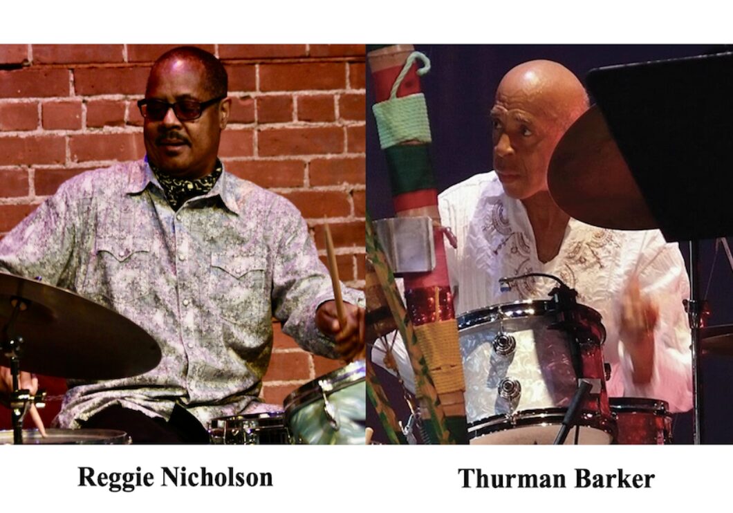 AACM Symphony Space Image November 20 2024 Reggie Nicholson and Thurman Barker Image