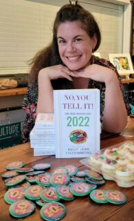 Kelly Jean Fitzsimmons with No, YOU Tell It! anthology